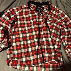 red checked flannel